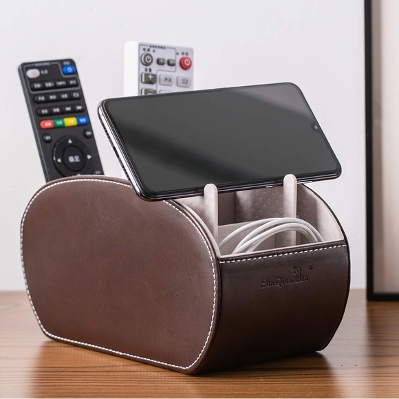 Remote Control Holder Large Size w/5 Compartments-Table Organizer/Portable - Picture 2 of 12